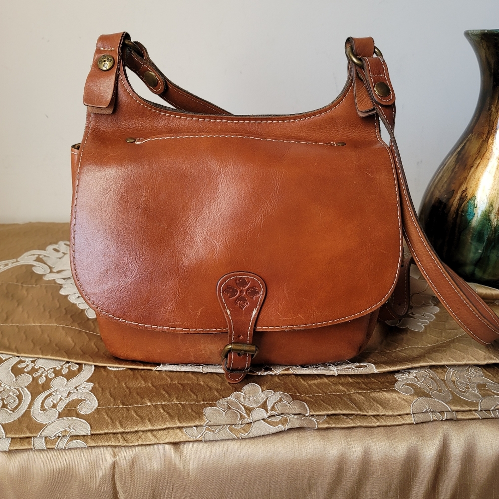 Patricia Nash Tan Crossbody Bag